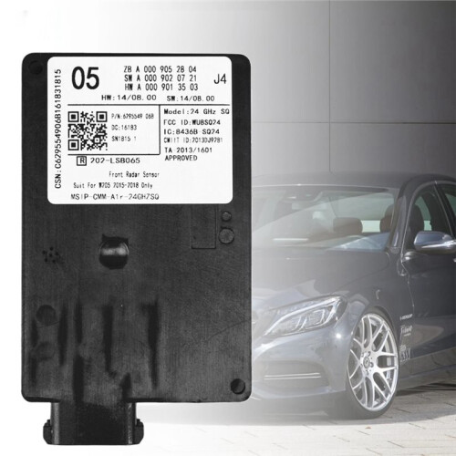 New for - C Class W205 15-18 Forward Collision Warning Module FCW A0009052804 Front  Sensor Distance 2