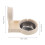 Suction Cup Ashtray Wall Mounted Beige Carbon Steel Plastic Holder 2