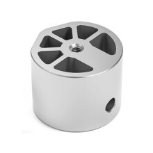 For 2025 Starlink Tripod Adapter Aluminum Mimi Mount with 1/4"-20 & 3/8"-16 Thread for StarLink Pipe Adapter