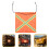 2Pièces Drapeaux De Orange PVC Réflecteurs Pour 9
