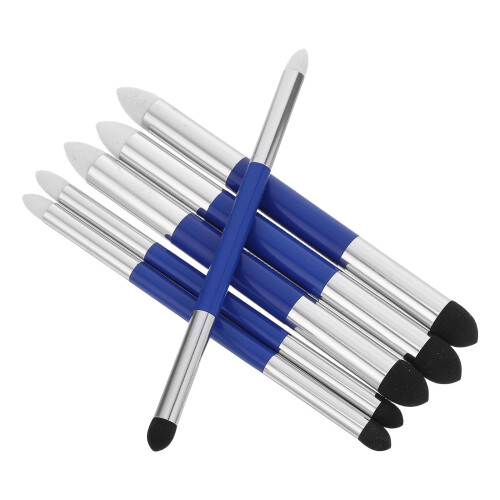 6Pièces Accessoires Dessin Bleu Double Fonction Estompage