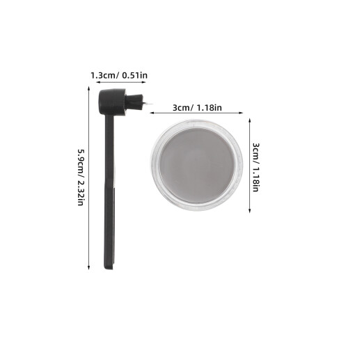 1Set High-Density Brush Black Vinyl Record Player Needle Cleaning Tool 1