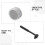 1Set High-Density Brush Black Vinyl Record Player Needle Cleaning Tool 8