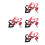 4Pièces Ceinture Ski Enfants Formation Traction 3