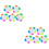 2Pcs Multi Color Fluorescent Highlighter Pens for DIY Art and Writing 7