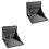 2Pièces Plateau Support Laptop Noir Ajustable Et Pratique 3