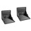 2Pièces Plateau Support Laptop Noir Ajustable Et Pratique 4