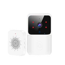 Tuya WiFi Doorbell Home WiFi Wireless Doorbell AC Battery Powered Camera Bell with Doorbell Camera