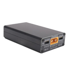 Cargador Rápido Bidireccional PD3.1 de 100 W, 2S-6S, 3S, 4S y 5S, Li-Ion, LiFePO4, XT60, Carga USB para Drones.