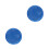 2Pcs Blue Wobble Disc Cushion for Core Workout and Ergonomic Seating 5