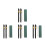 88Pcs Durable Plastic Fabric Marking Pens Adjustable Chalk Pencils Set 10