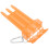 3Pièces Boîtes De Rangement Orange Pour Fléchettes Avec Décapsuleur 2