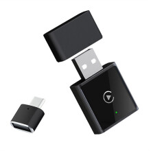 2in1 Wireless for Android Auto Adapter Wireless CarPlay Dongle Car Intelligent Systems AI Box Wired CarPlay