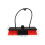 Solar Panel Scrubber Brush Head Universal Fit Red Plastic Steel 2
