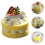 4Pcs Lifelike Yellow Fake Cake Model Delicate Simulation Dessert Prop 8