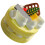 4Pcs Lifelike Yellow Fake Cake Model Delicate Simulation Dessert Prop 10