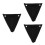 3Pcs Space-Saving Wall-Mounted Hanging Planters Black for Home Balcony 8