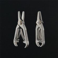 Titanium Alloy Small Nail Tools Eyebrow Nose Hair Scissors Cut Manicure Facial Trimming Tweezer Makeup Beauty Tool
