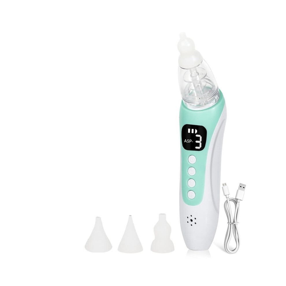 Baby Nose Cleaner Silicone Adjustable Suction Electric Child Nasal Aspirator Safety Convenient Low Noise