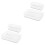 4Pcs Multi-Function Storage Box Transparent Plastic Drawer Organizer 3
