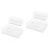 4Pcs Multi-Function Storage Box Transparent Plastic Drawer Organizer 4