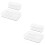 4Pcs Multi-Function Storage Box Transparent Plastic Drawer Organizer 6