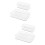 4Pcs Multi-Function Storage Box Transparent Plastic Drawer Organizer 7