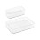4Pcs Multi-Function Storage Box Transparent Plastic Drawer Organizer 9