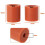 24PCS 3D Printer Silicone Heat-Resistant Leveling Column 16/18mm Outer Diameter 16mm Inner Diameter 4mm 5