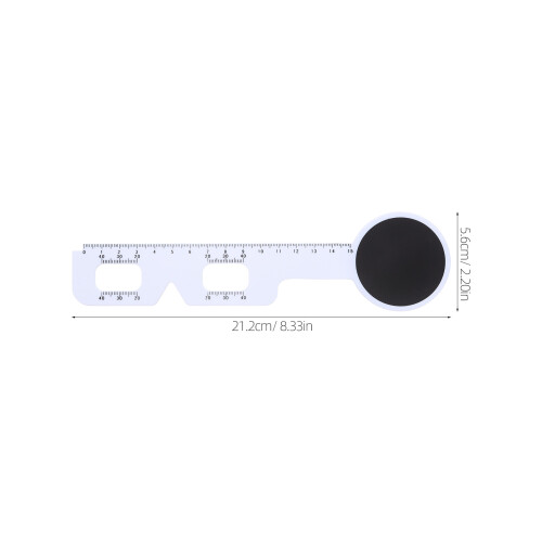 10Pièces Instrument Mesure Pd Plastique Précis Pour Optométrie 1