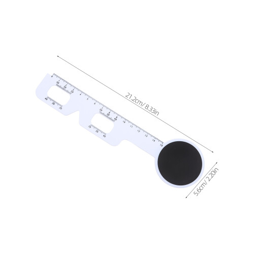 10Pièces Instrument Mesure Pd Plastique Précis Pour Optométrie 2