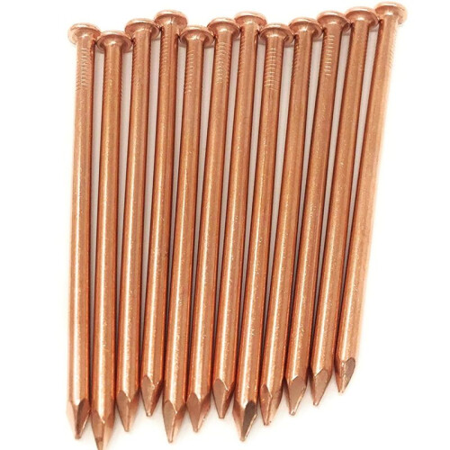 12Pack Copper Nails for Killing Trees Stump Root 4inch, Copper Nails, Stump Removal Spikes Hardware Nails for Trees