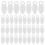 500Pcs Plastic Picture Frame Back Fasteners Durable Photo Holder Clips 2