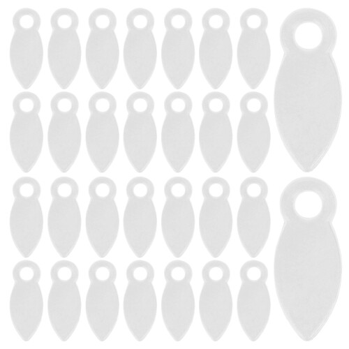 500Pcs Plastic Picture Frame Back Fasteners Durable Photo Holder Clips 2