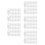 500Pcs Plastic Picture Frame Back Fasteners Durable Photo Holder Clips 5