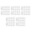 500Pcs Plastic Picture Frame Back Fasteners Durable Photo Holder Clips 6