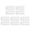 500Pcs Plastic Picture Frame Back Fasteners Durable Photo Holder Clips 7