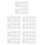 500Pcs Plastic Picture Frame Back Fasteners Durable Photo Holder Clips 9