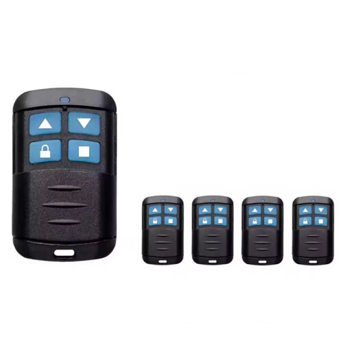 New 433Mhz Cloning Duplicator Key Garage Gate Door Opener Remote Control Clone Learning Code Cloning Code 5pcs
