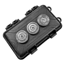 Porte-Clés Magnétique Caché Amélioré, Boîte à Clés Cachée pour Voiture, Étanche, Antirouille, Multifonction, Boîte de Rechange