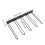 Wall Mounted Boot Rack, Large Load Bearing, Rustproof, 41.5x6x23.5cm 2
