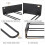 Wall Mounted Boot Rack, Large Load Bearing, Rustproof, 41.5x6x23.5cm 5