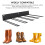 Wall Mounted Boot Rack, Large Load Bearing, Rustproof, 41.5x6x23.5cm 4