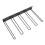 Wall Mounted Boot Rack, Large Load Bearing, Rustproof, 41.5x6x23.5cm 16