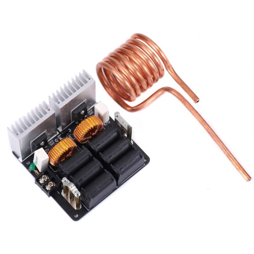 1000W ZVS High-Frequency Induction Heating Machine, 12-48V  Input, Max 20A Current, 500-800W Continuous Power