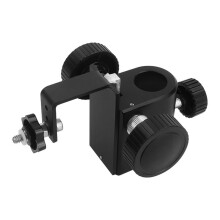 Support de Réglage Fin pour Microscope, Caméra Industrielle, Installation de Test CCD, Siège Fixe, Station Mobile Haut/Bas, Trou M3/M6, A