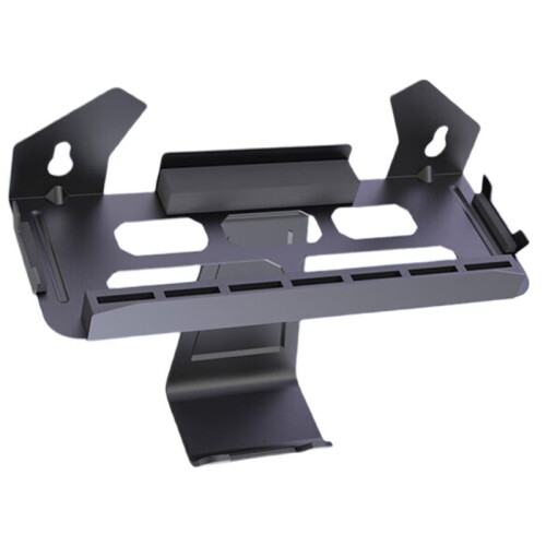 Wall-Mounted Metal Stand for Switch2//OLED - Pro Controller Compatible Game Card Slots Space-Saving Gaming Stand 1