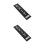2Pcs High Visibility Braille Safety Exit Sign for Corridors Public Use 5