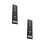 2Pcs High Visibility Braille Safety Exit Sign for Corridors Public Use 8