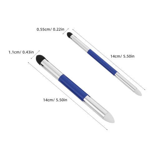 6Pièces Accessoires Dessin Bleu Double Fonction Estompage 1